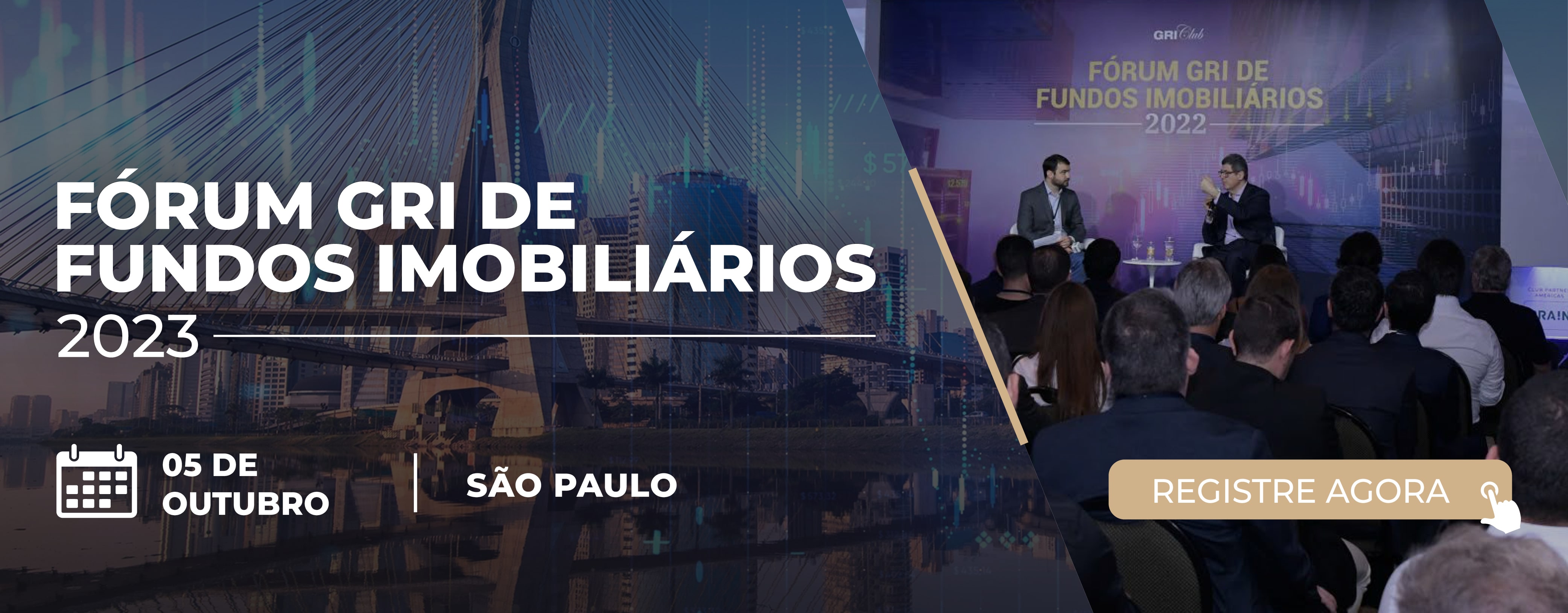 Banner Fórum GRI de Fundos Imobiliários